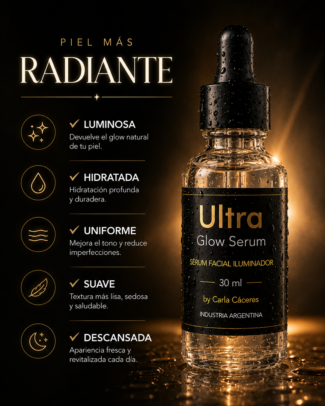Ultra Glow Serum | Potenciador de luminosidad