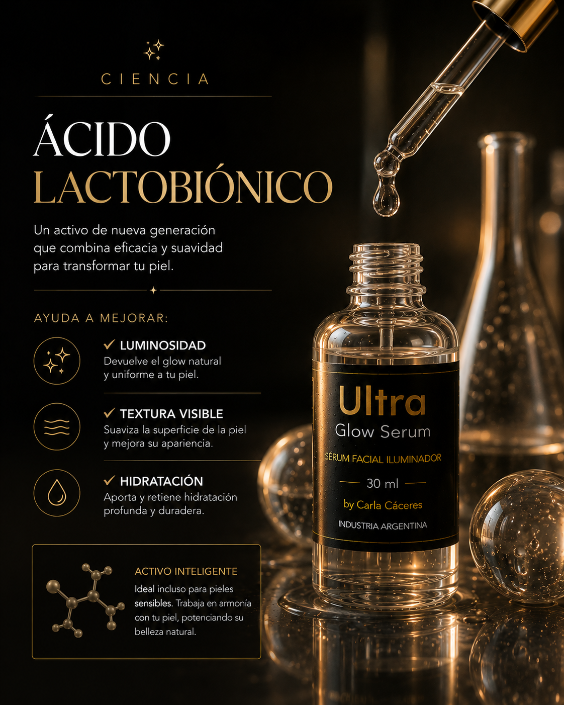 Ultra Glow Serum | Potenciador de luminosidad