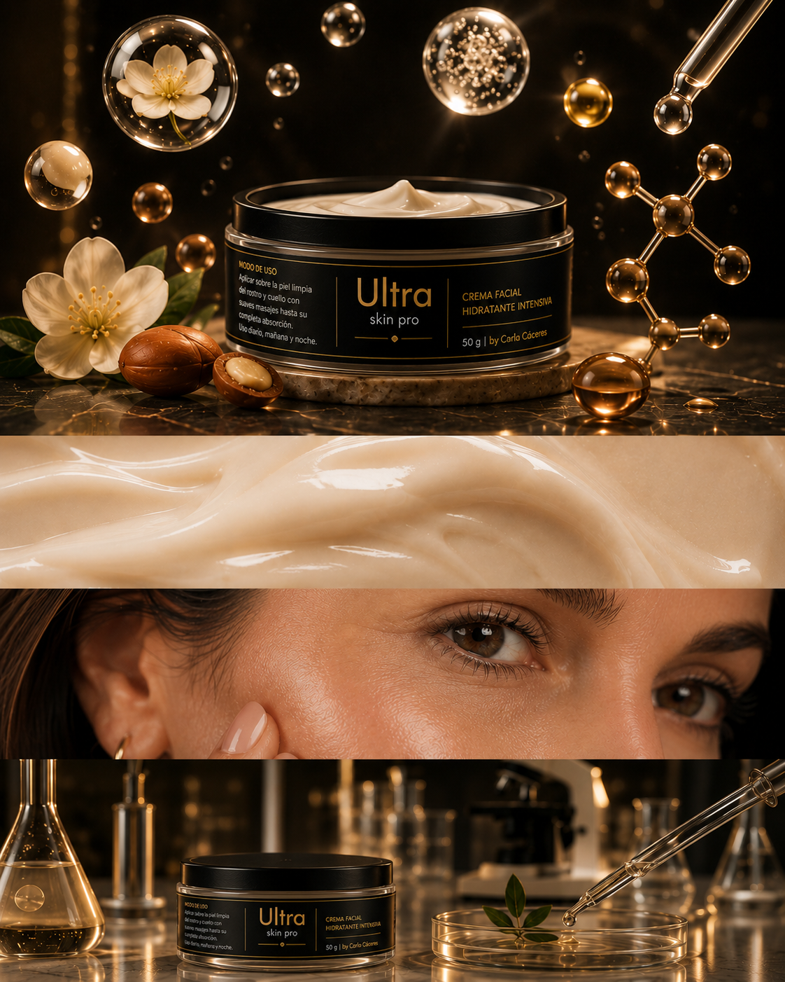 Ultra Skin Pro | Crema Facial Reafirmante y Regeneradora